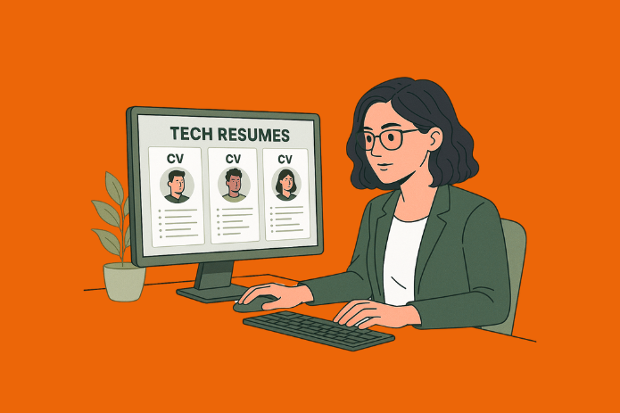 Inteligência artificial no recrutamento tech